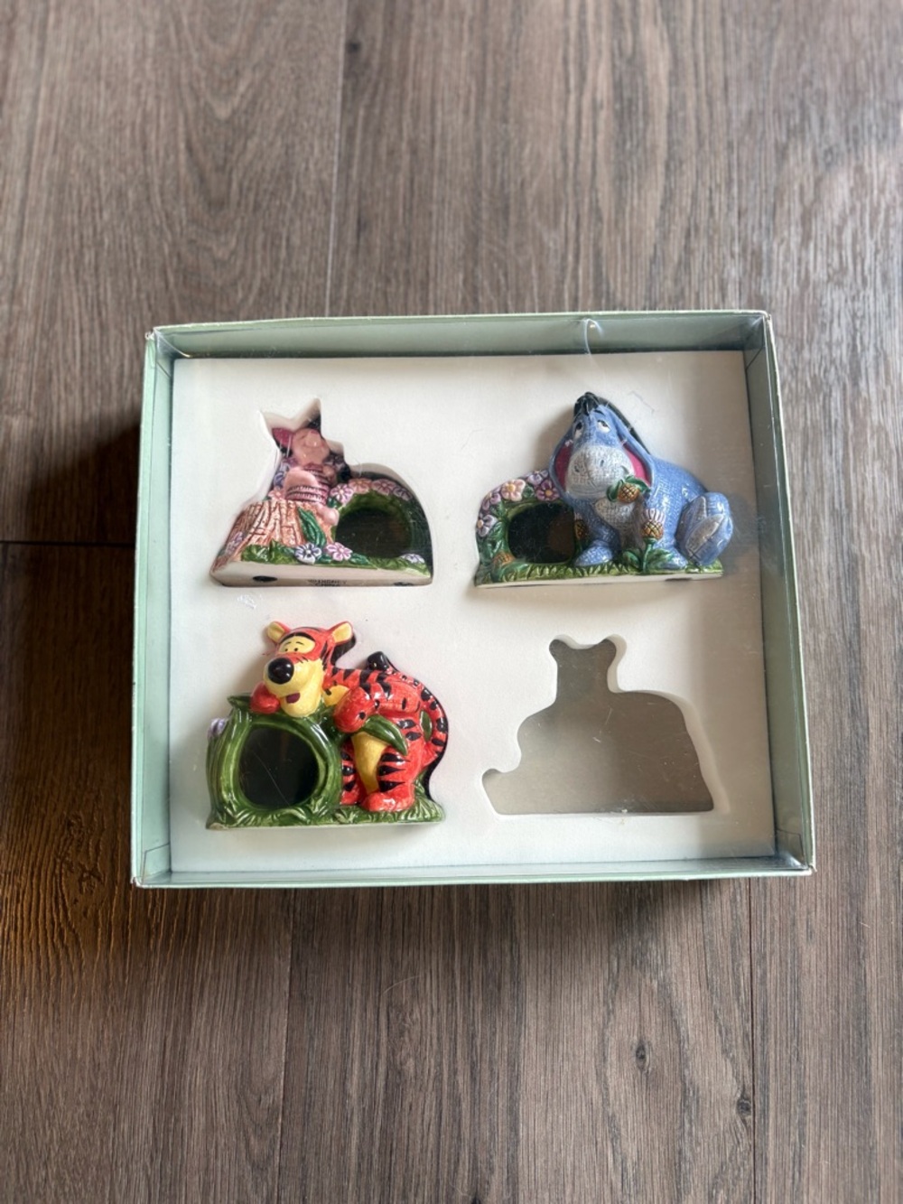 Simply Pooh set of 3 napkin rings